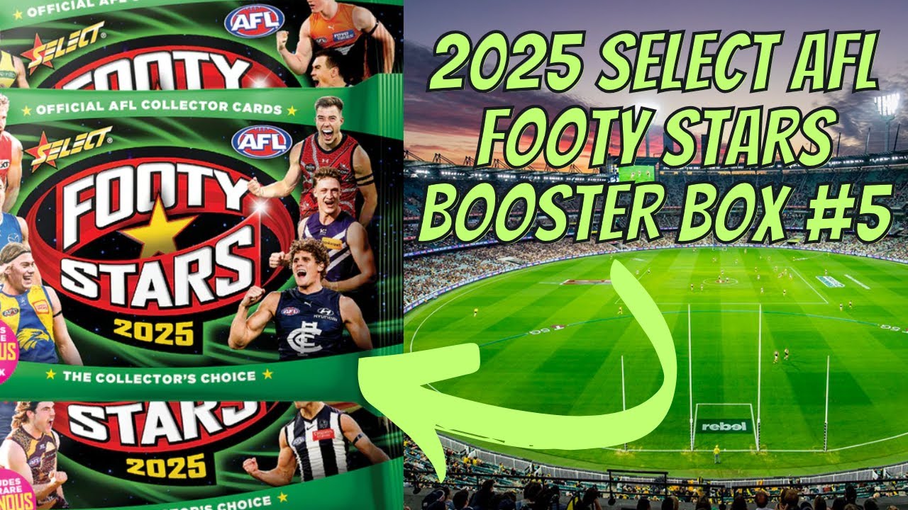 2025 Select Footy Stars Booster Box #5 – Dud Box or Absolute Ripper?