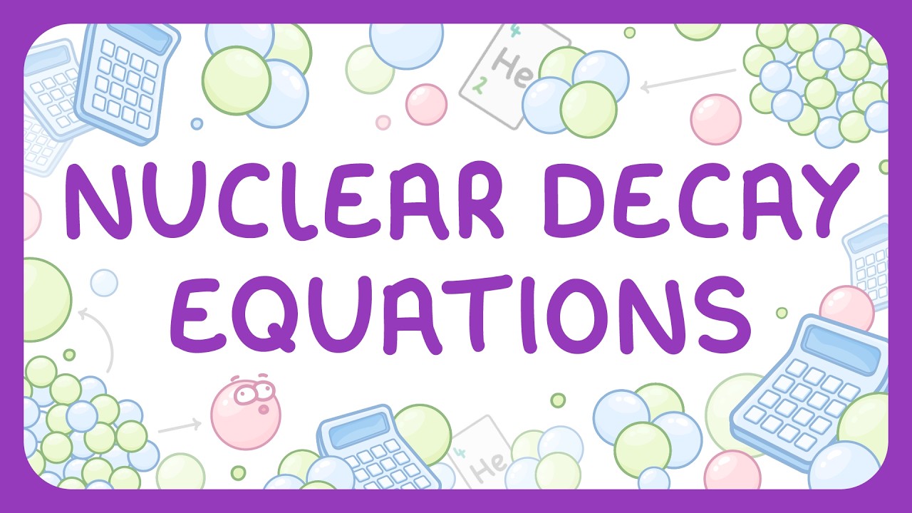 Уравнения ядерного распада (наука для старшей школы)