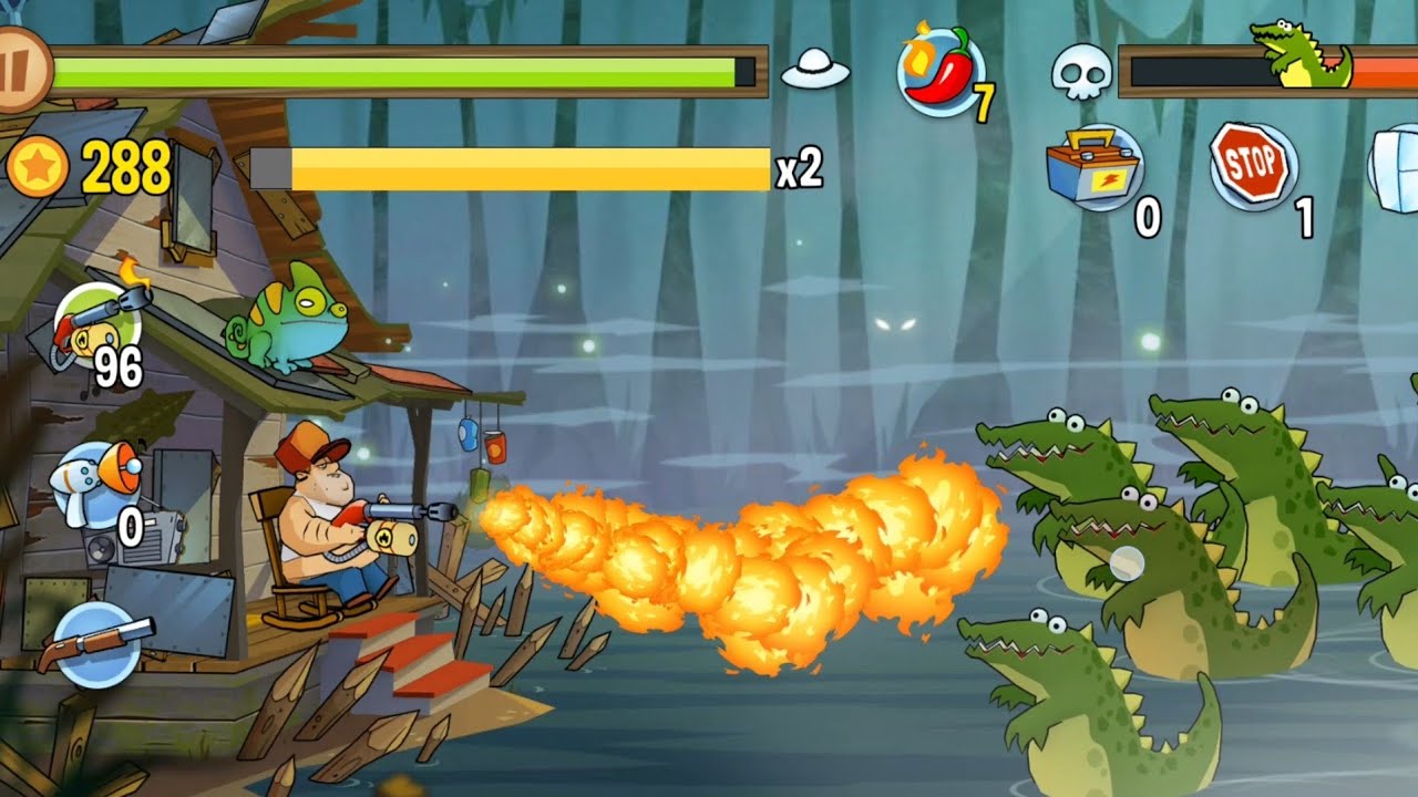 SWAMP ATTACK  LEVEL 1 STATION 5 100% FULL HD