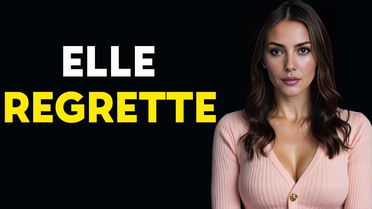 Les sentiments d'une femme lorsqu'elle réalise qu'elle vous a perdu (IL EST TROP TARD)