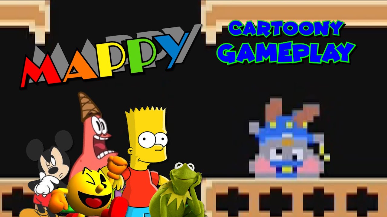 Cartoony Gameplay: Mappy