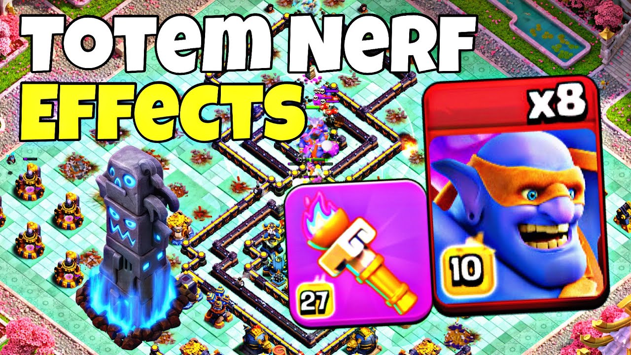 Super Bower and Nerf Totem With Heroic Torch TH18 Legends Attacks!