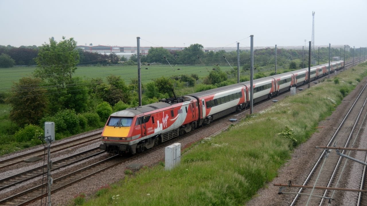 Trains At Speed 2016   The East Coast Mainline HD