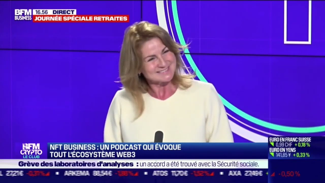 Passage de Claudia Lomma sur BFM Crypto - Le Club