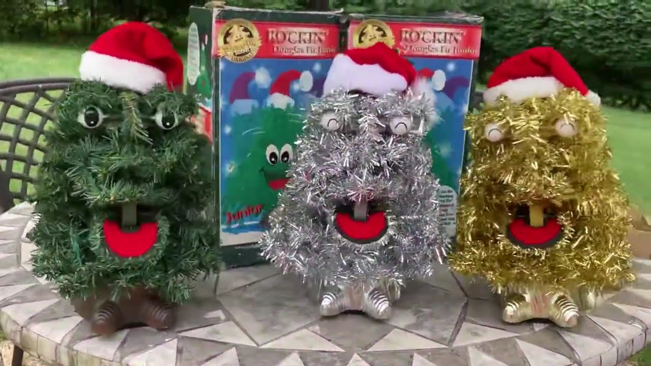 Gemmy 1998 - Rockin’ Douglas Fir Junior's “Jingle Bell Rock”