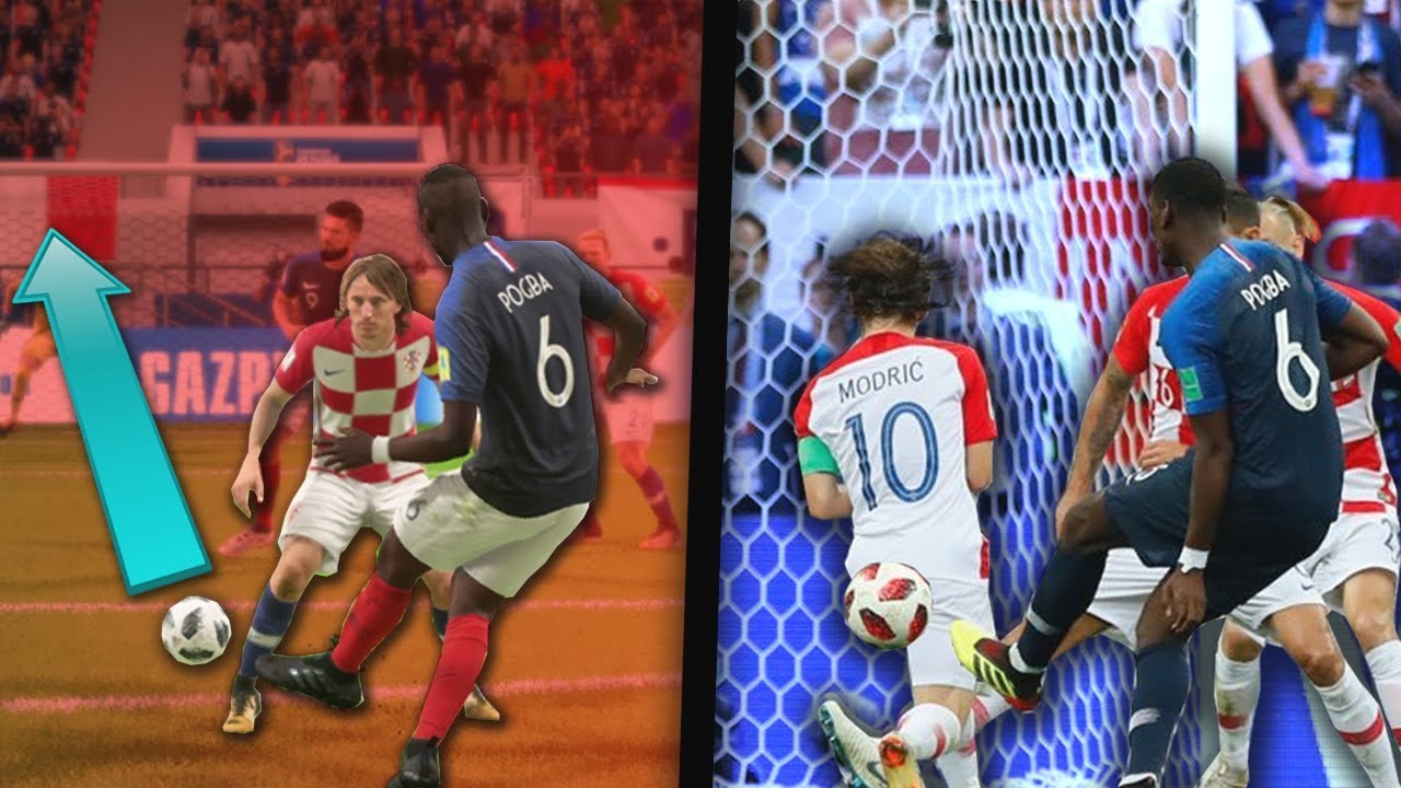 REPRODUIRE LES BUTS DE LA FINALE DE LA CDM 2018 SUR FIFA !