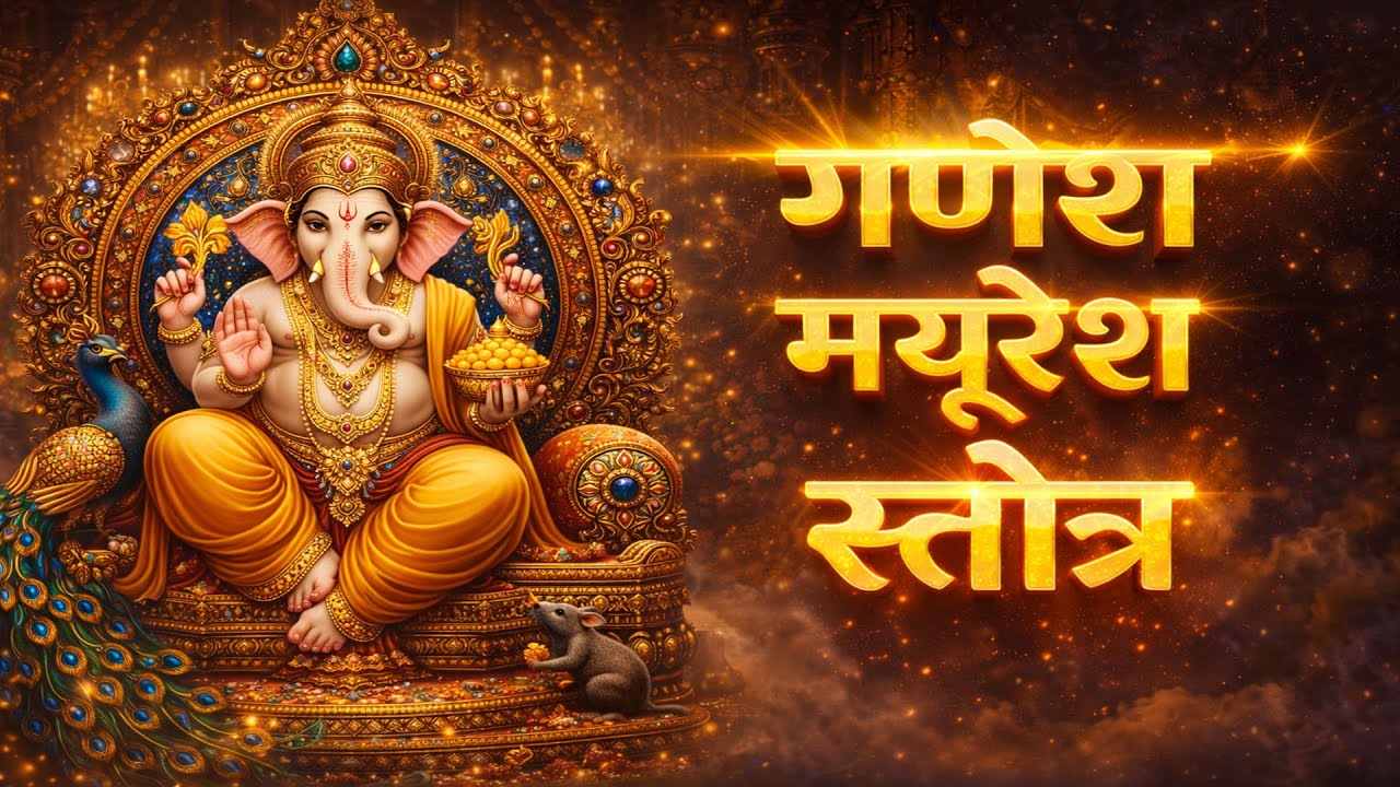 गणेश मयूरेश स्तोत्र | तुरंत मनोकामना पूर्ण करने वाला चमत्कारी स्तोत्र | Ganesh Mayuresh Stotra