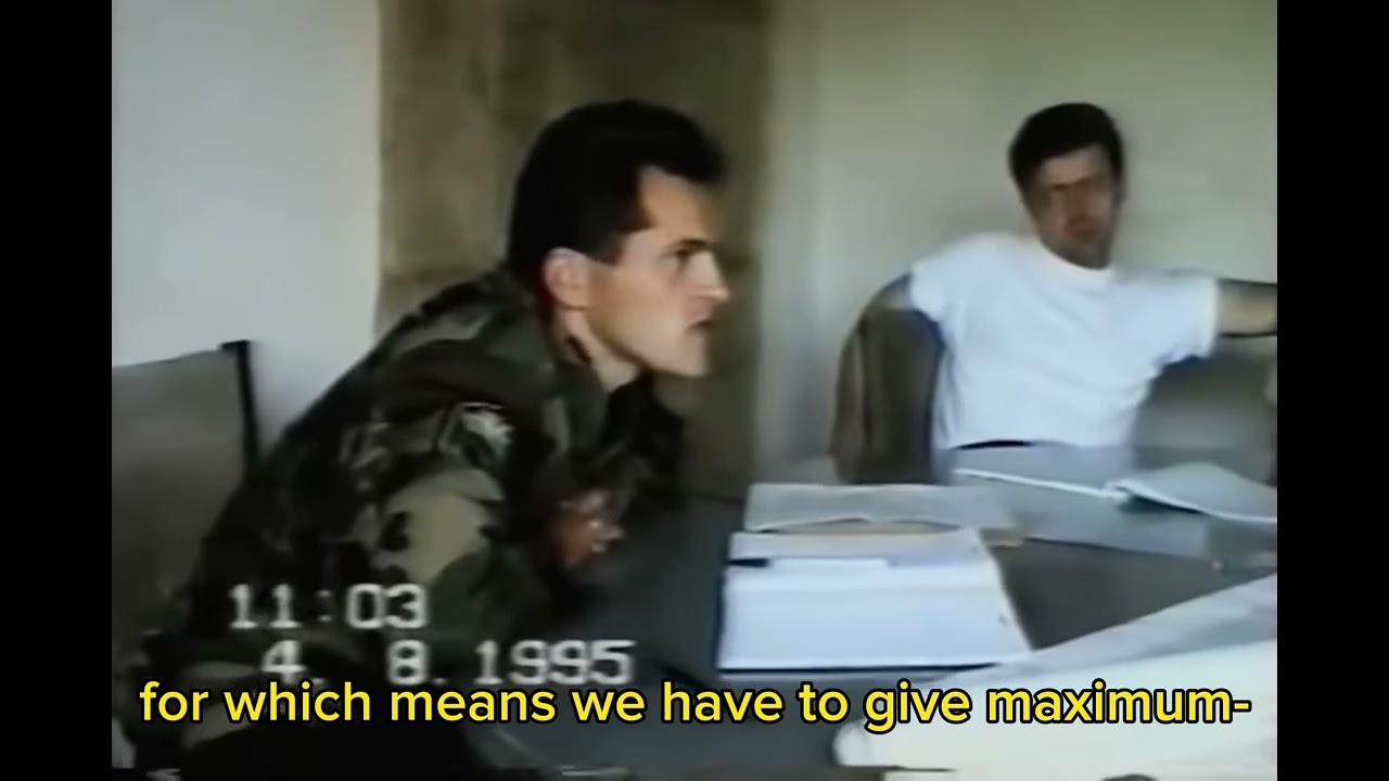 Izet Nanić on the Croatian army and Operation Storm [English]