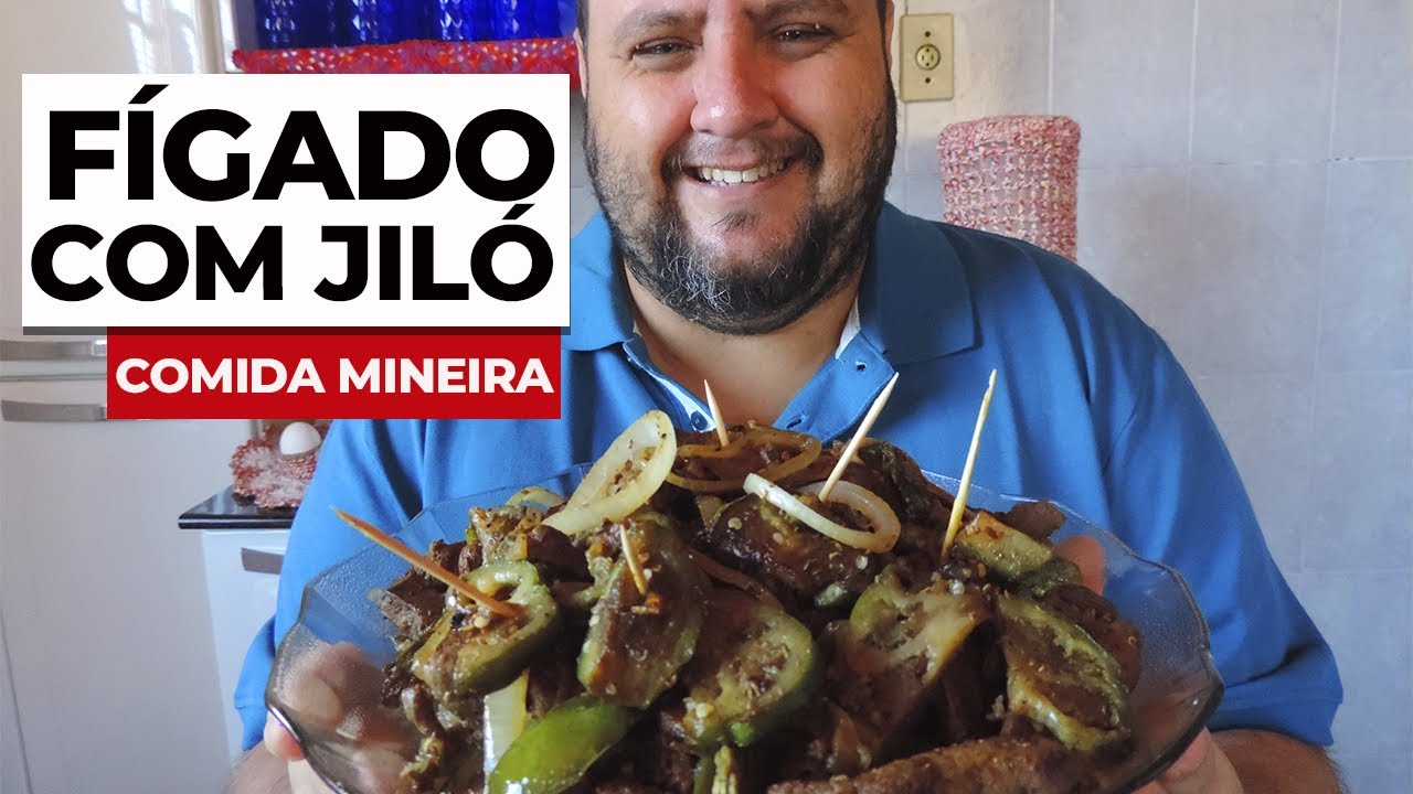 COMO FAZER FÍGADO COM JILÓ NA CHAPA - RECEITA MINEIRA