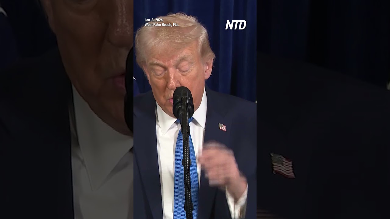 Trump Holds Press Conference on Venezuela Strikes, Capturing Maduro