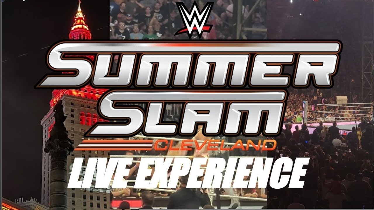 SUMMERSLAM 2024 LIVE EXPERIENCE!!😁