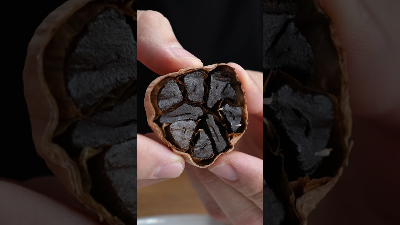 Utilic&eacute; la t&eacute;cnica para hacer ajo negro con diferentes ingredientes #experimento