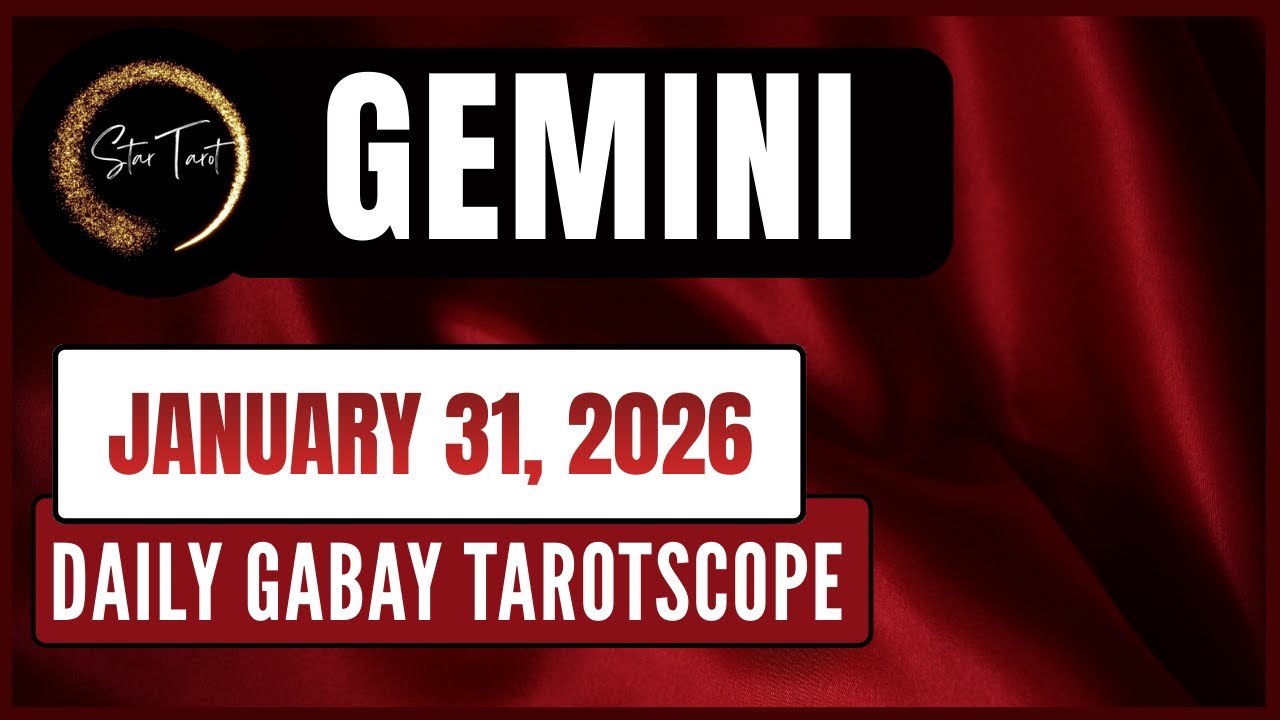 ANO'NG KAILANGAN MONG MALAMAN NGAYON GEMINI JANUARY 31, 2026  💫DAILY GABAY TAROTSCOPE