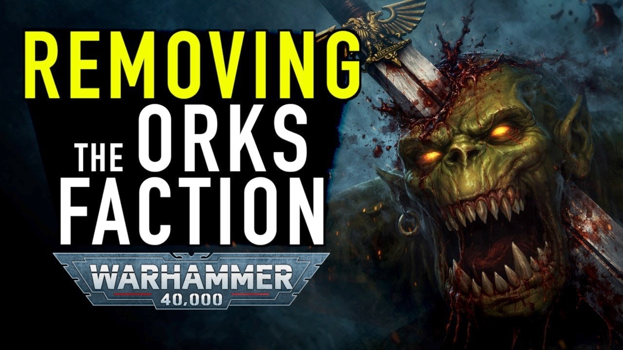 Устранение орков из вселенной Warhammer 40K