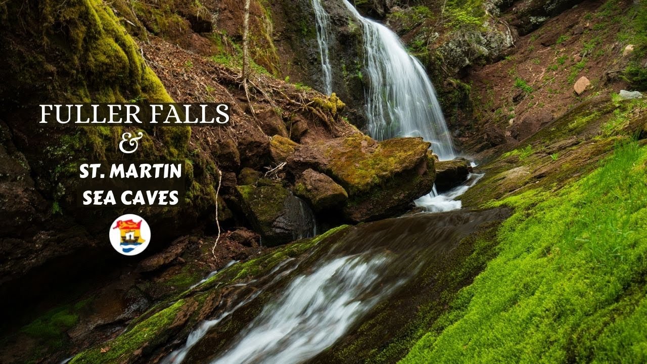 Exploring St. Martin Sea Caves and Fuller Falls | Fundy NB