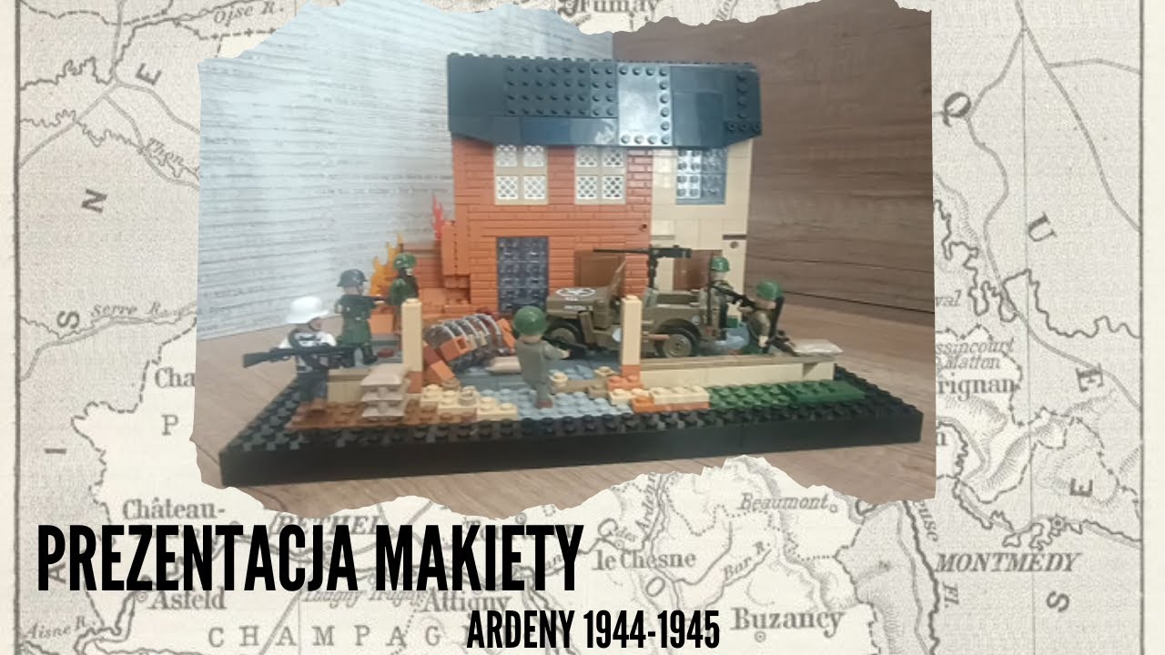 █▬█ █ ▀█▀💥Prezentacja makiety💥Ardeny 1944-1945💥