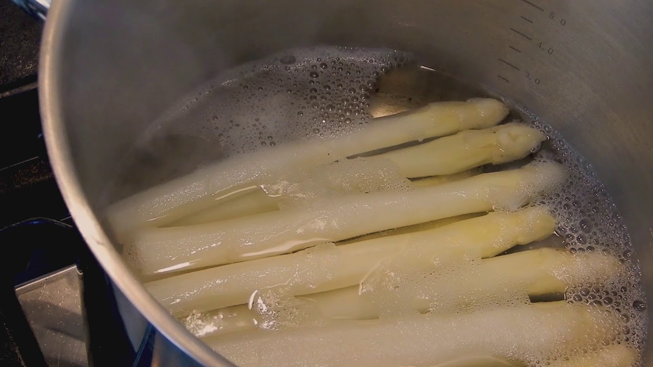 Asperge koken