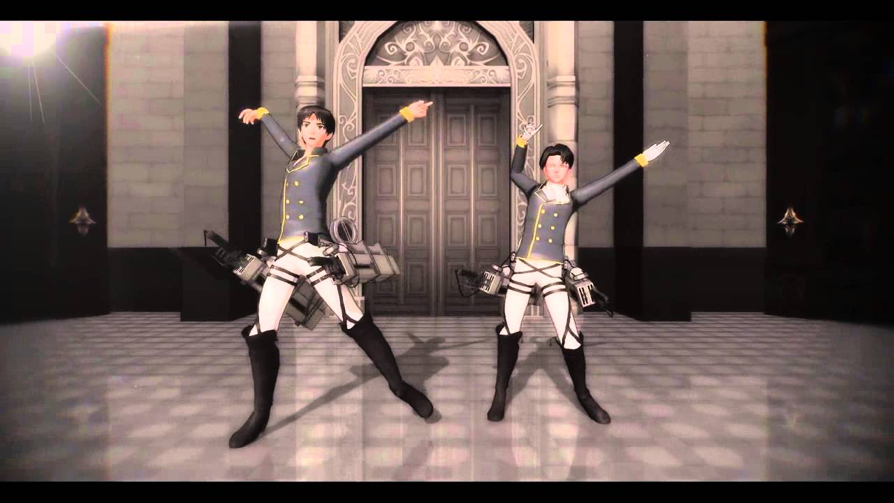 【進撃のＭＭＤ】リヴァイとエレンで脳漿炸裂ガール