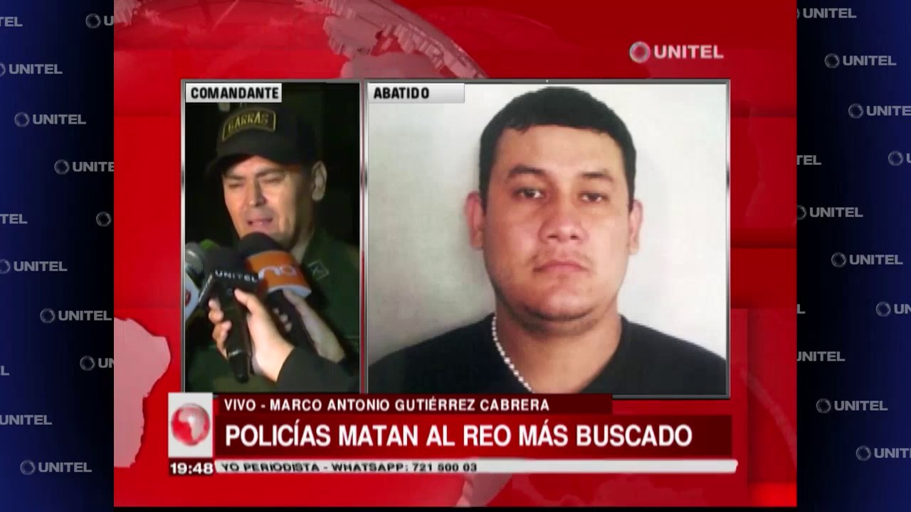 La Policía mató al reo Antonio Gutiérrez, que estaba prófugo desde abril