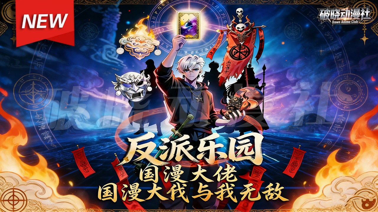 MULTISUB📢新番上线《反派乐园：国漫大佬与我无敌》第1~60集丨苏墨穿越激活反派乐园，召国漫反派修为大进，一路杀敌复仇，最终手刃暗星大BOSS林晟！#破晓动漫社 #漫剧