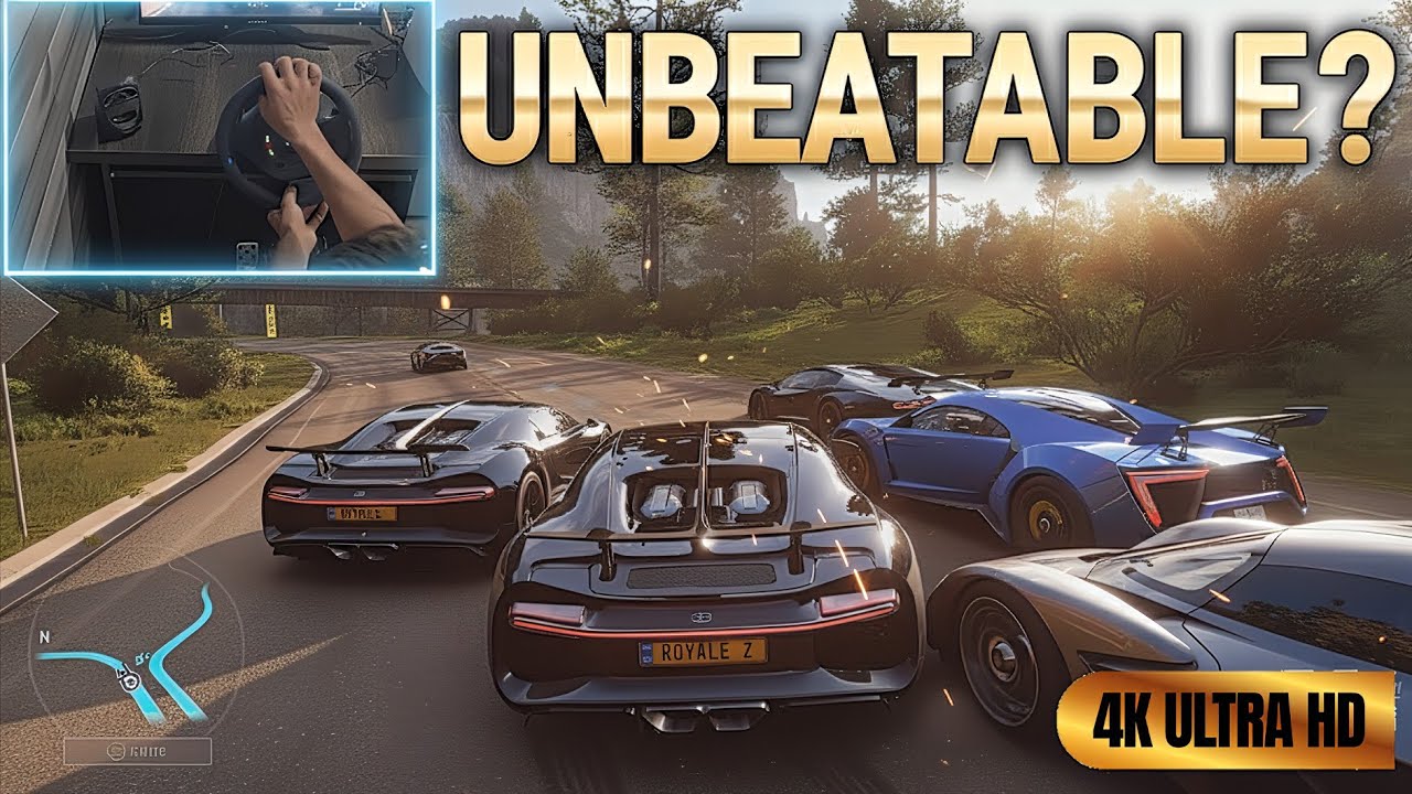 ​$5,000,000 HYPERCAR CHASE! 😱 | Forza Horizon 5 Steering Wheel Gameplay