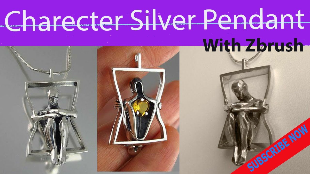 Character Vision Pendant Work Flow - Zbrush 2023