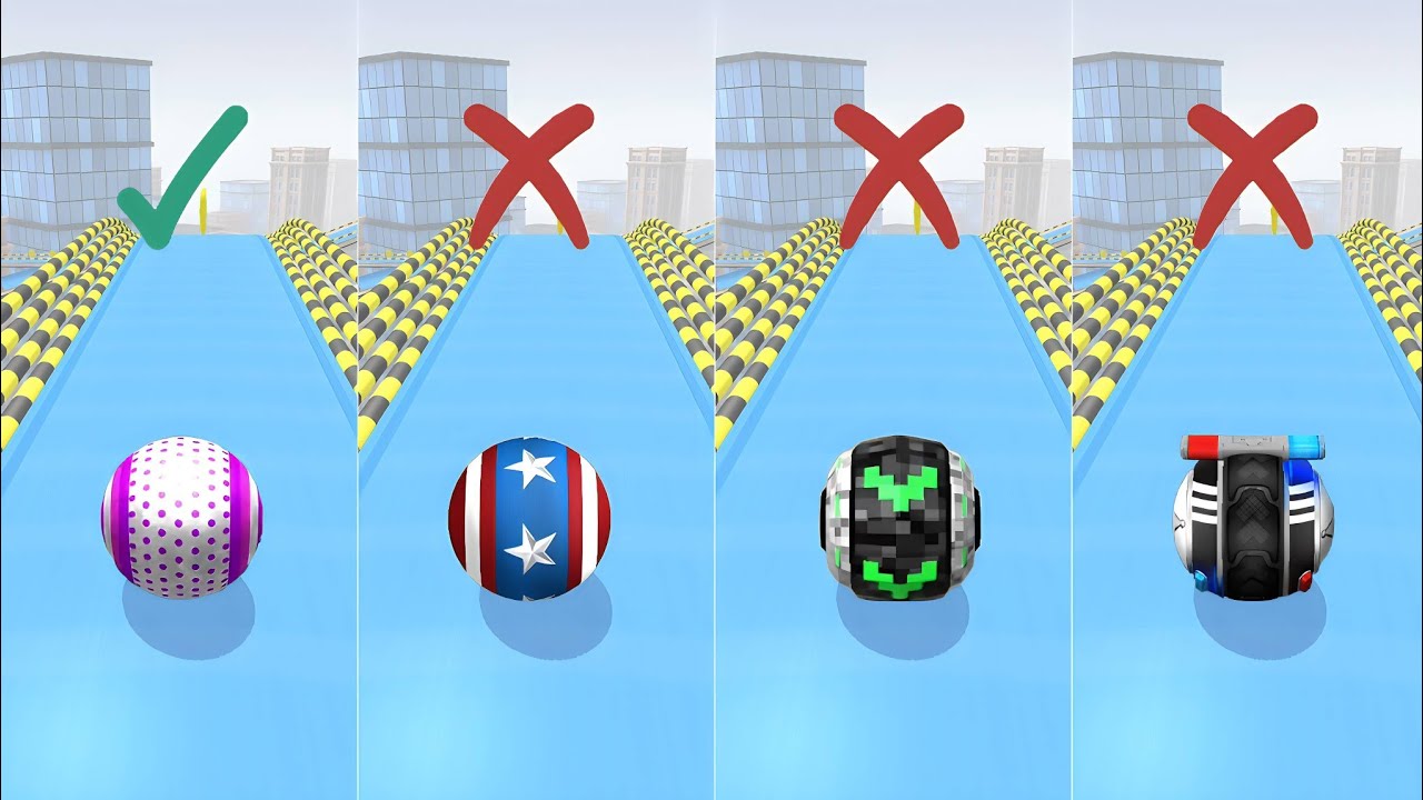 🔥 Going Balls VS Rollance Balls VS Rolling Ball Games New Race 345 | Android/IOS Games