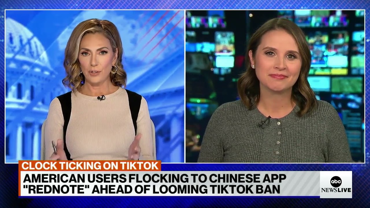 American flock to Chinese app Red Note amid looming TikTok ban