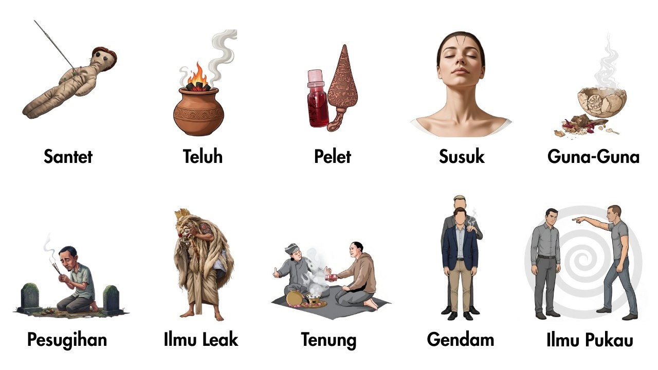 Semua Jenis Ilmu Hitam Paling Berbahaya dan Mengerikan dari Indonesia!
