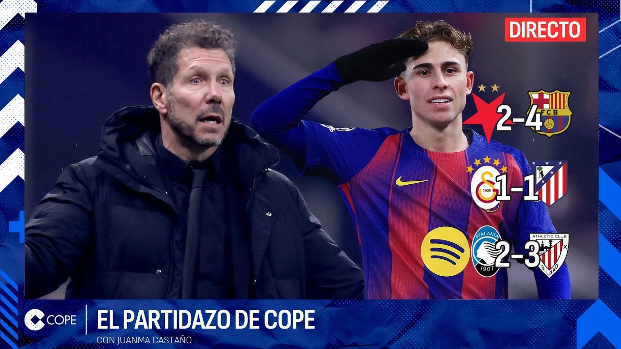 🔴 EL BARÇA HACE LOS DEBERES, EL ATLETI SE COMPLICA Y EL ATHLETIC SE ENGANCHA I El Partidazo de COPE
