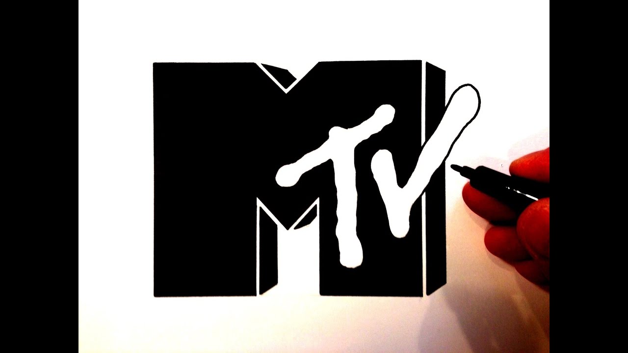 How to Draw the MTV Logo