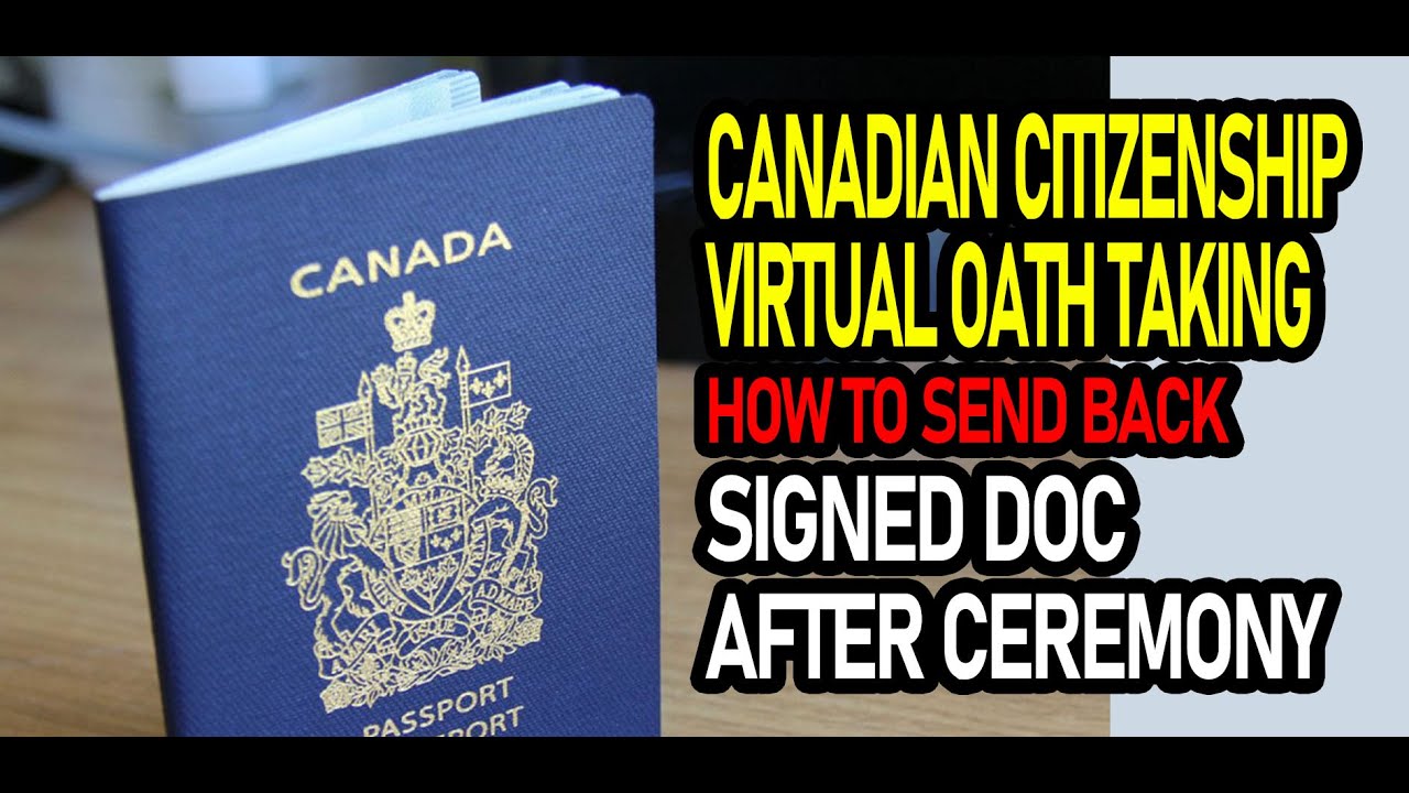 Canadian Virtual Oath Taking | Permanent Resident to Canadian Citizen