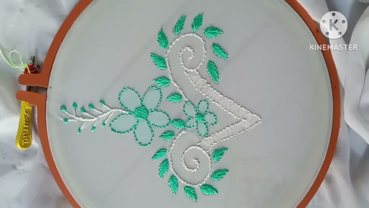 Lacknow stitch tutorial || Part-5 || লাখনো সেলাই সহজ করে দেখানো হল #handembroidery #embroidery