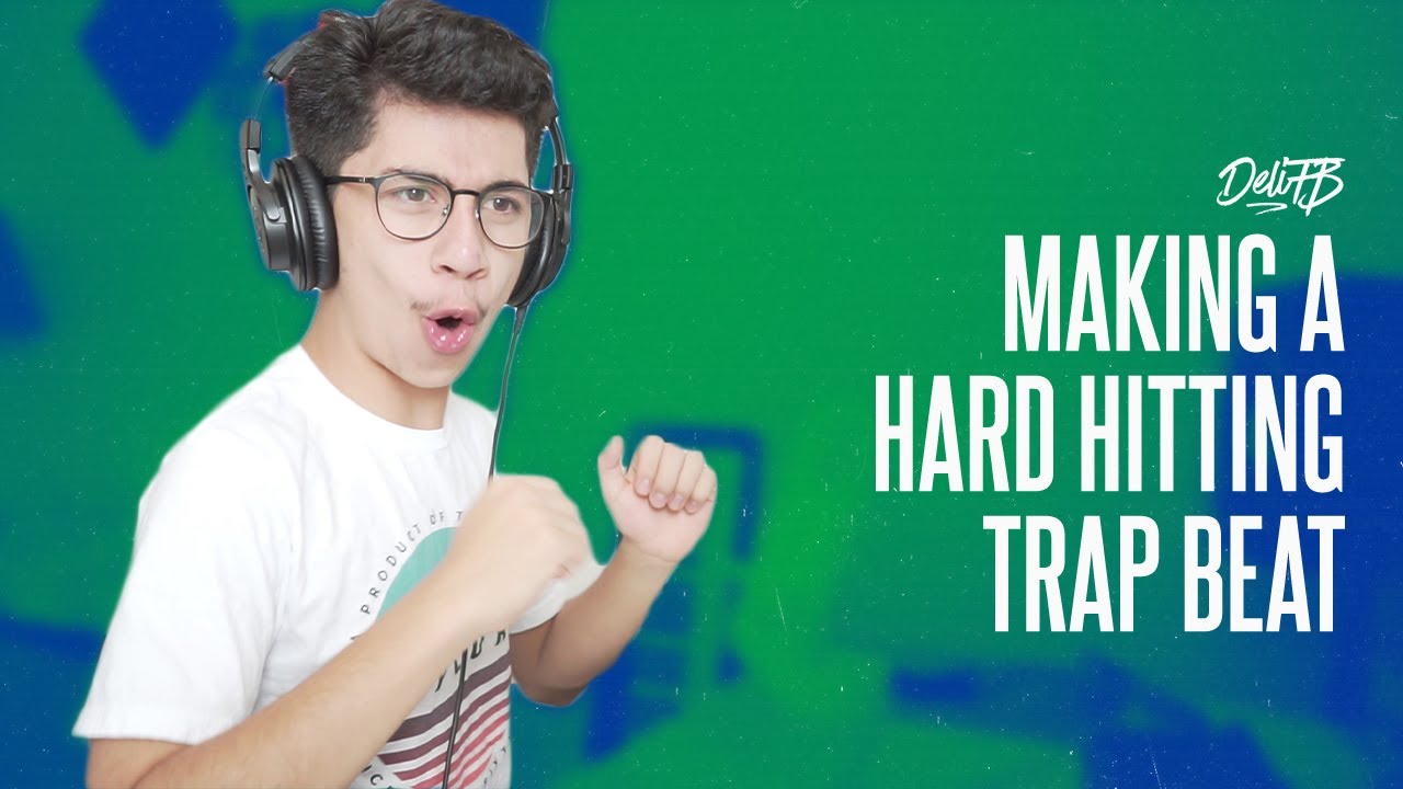 Making a Hard Hitting Trap Beat with FLEX! | DeliFB Made a Beat 5