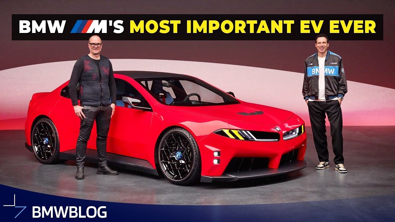 BMW M Concept Neue Klasse &mdash; подробный обзор дизайна от руководителя отдела дизайна M.
