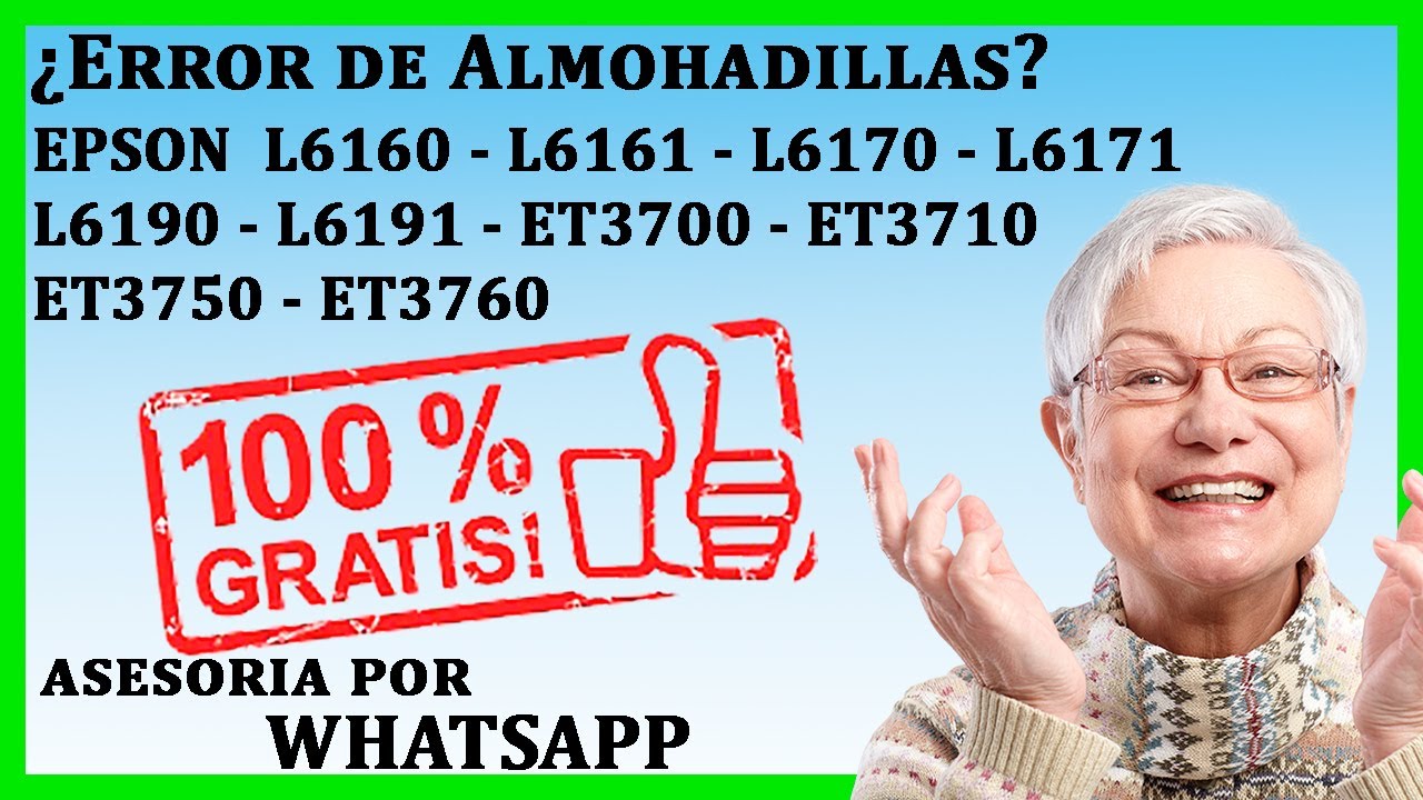 Reset Epson L6160 L6161 L6170 L6171 L6190 L6191 ET3700 ET3710 ET3750 ET3760 Reinicia El Contador