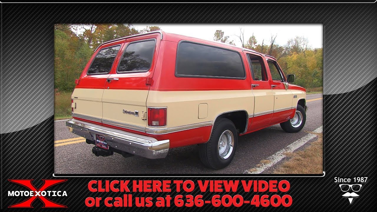 1987 GMC Suburban || SOLD