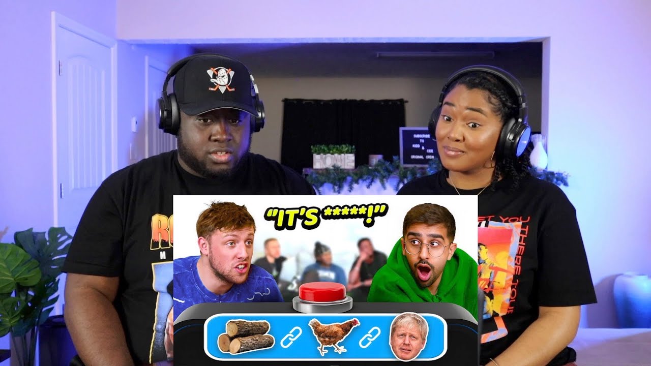 Kidd and Cee Reacts To Sidemen Guess The Offensive Link