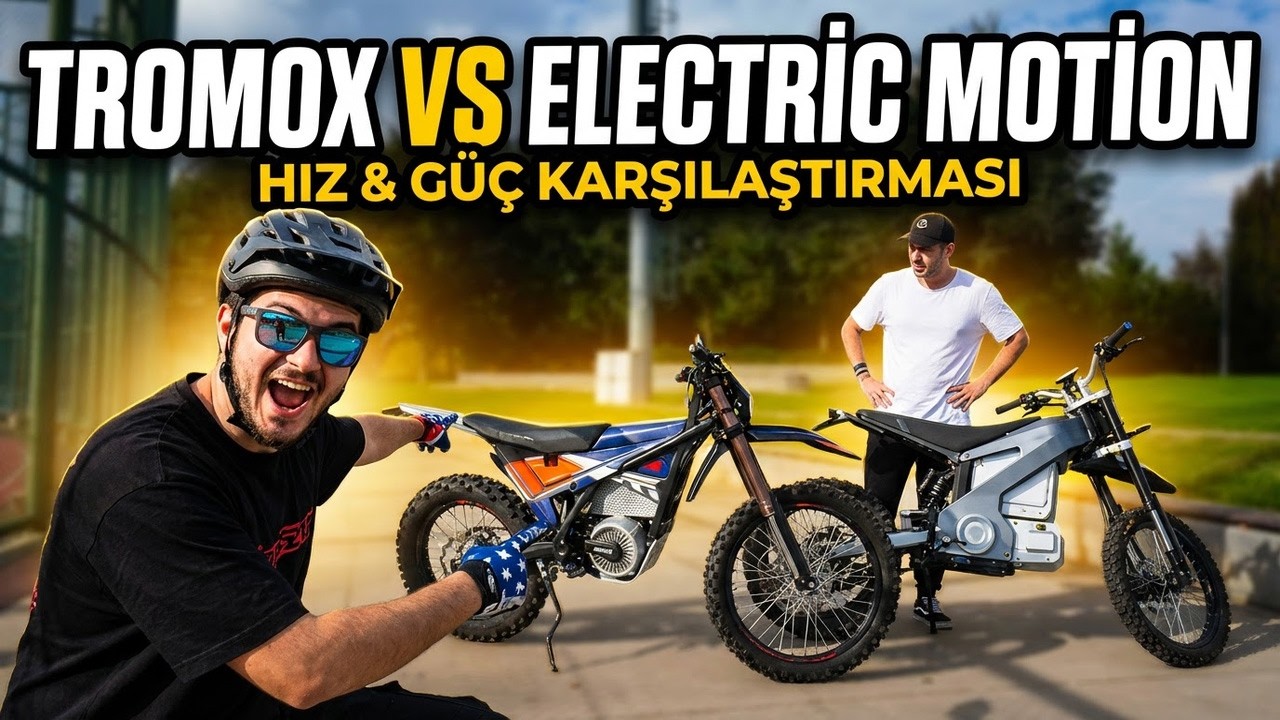 TROMOX vs ELEKTRİK MOTİON | Hız Testinde Ne Oldu?