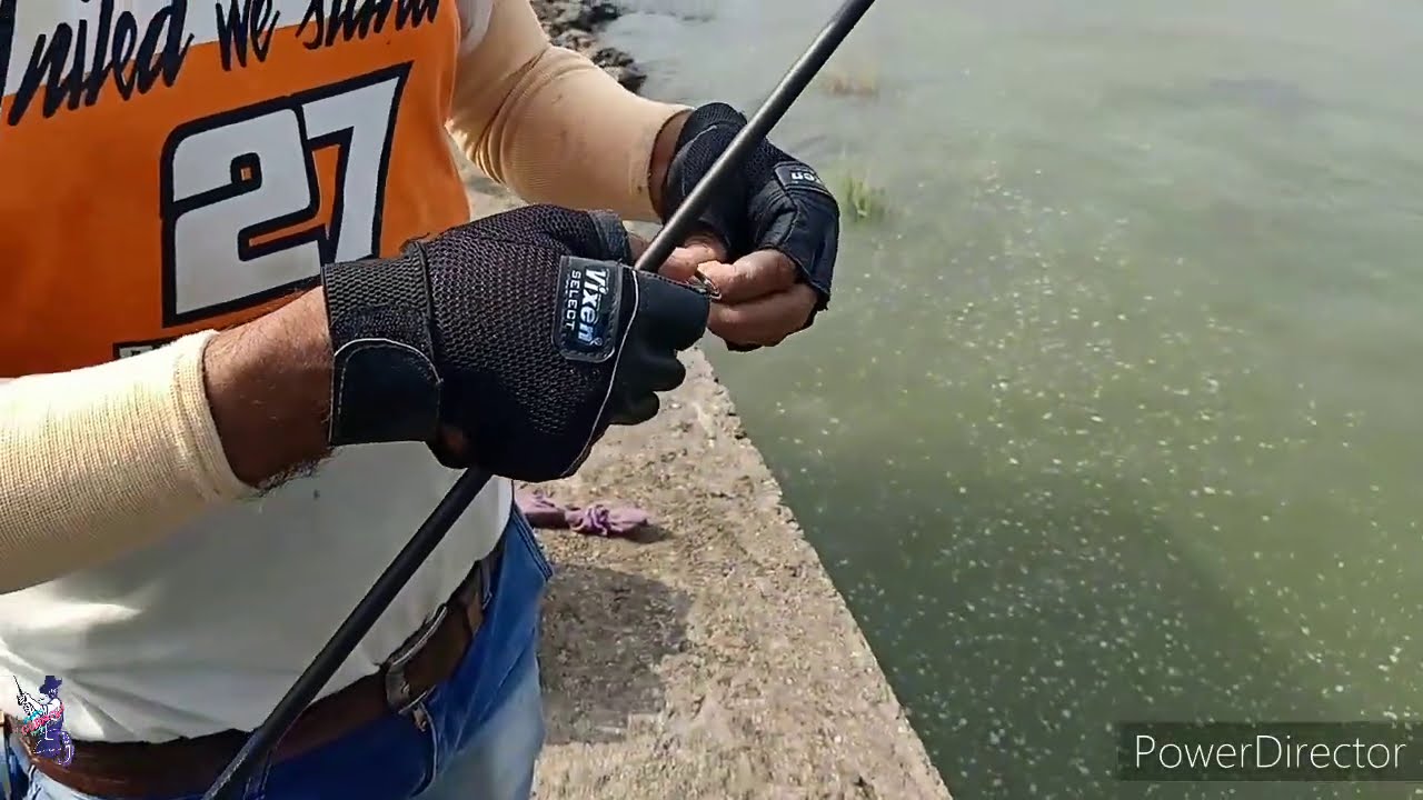 Wallago Attu Pathen Fish catching by A.S.TABRAZ #Okuma wave pawor Rod 7fit & 8fit unboxing