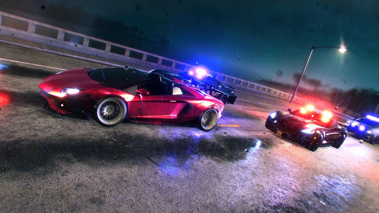 Part 2 NFS Heat 4000000 REP (lamborghini Aventador Roadster)