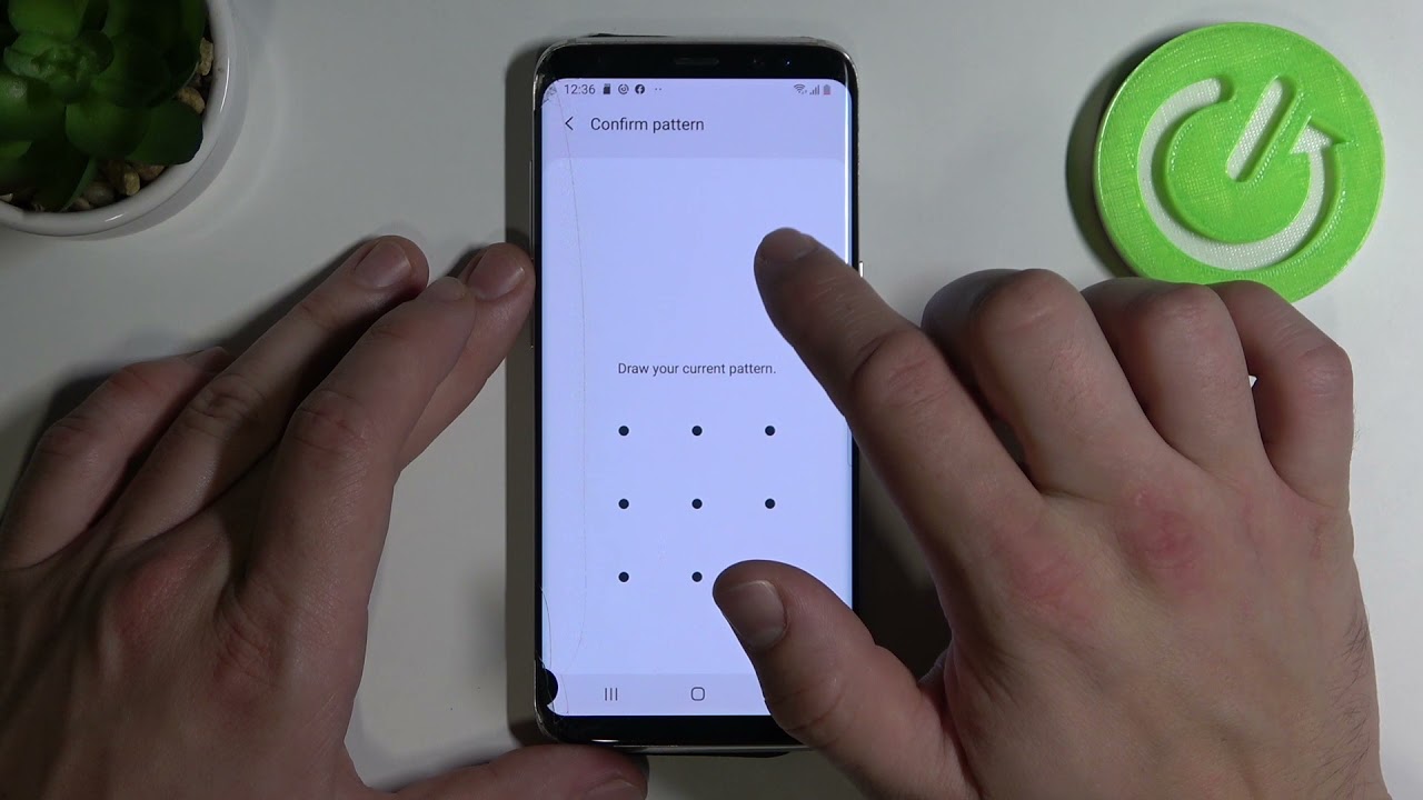 How to Remove Pattern Lines in SAMSUNG Galaxy S8 - Hide Patter Lines