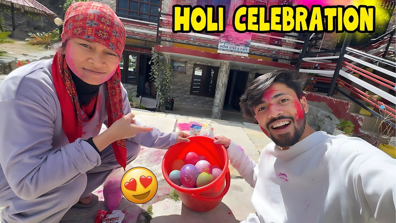 Family Ke Sath Holi Celebration😍 || Sanjay Chauhan