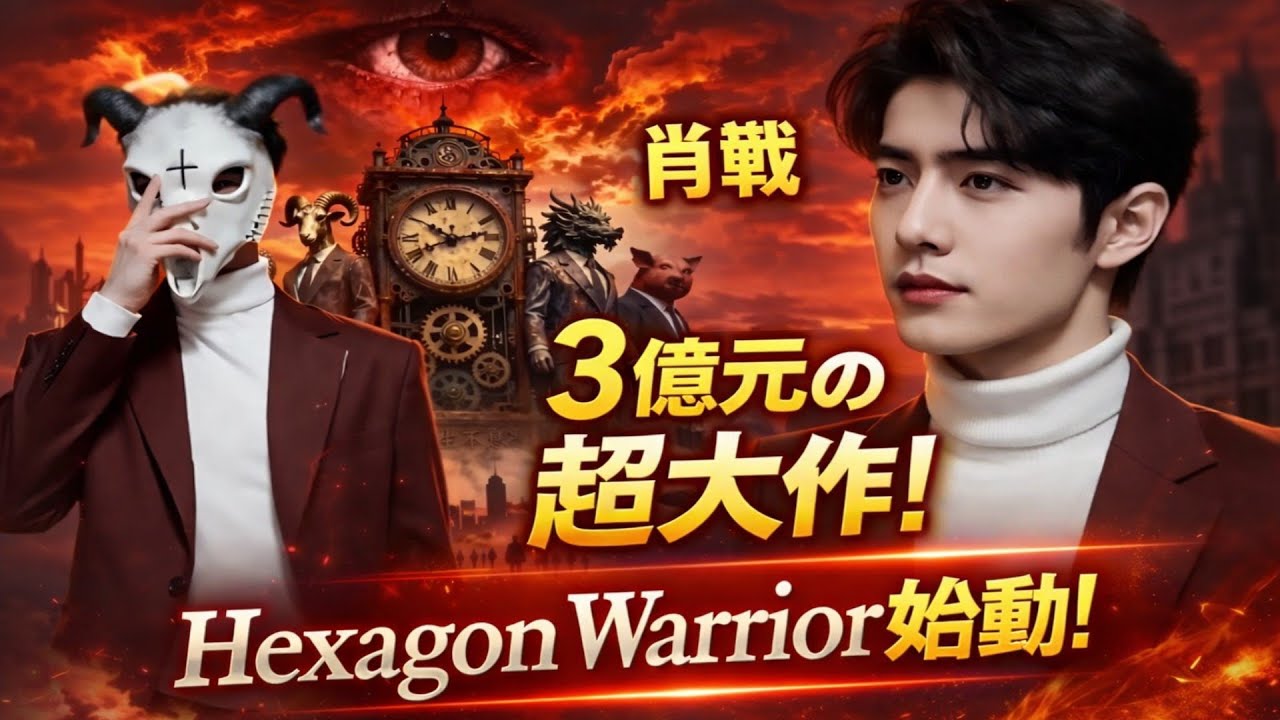 「Hexagon Warrior」撮影開始！シャオ・ジャンが3億円超え大作に挑む！