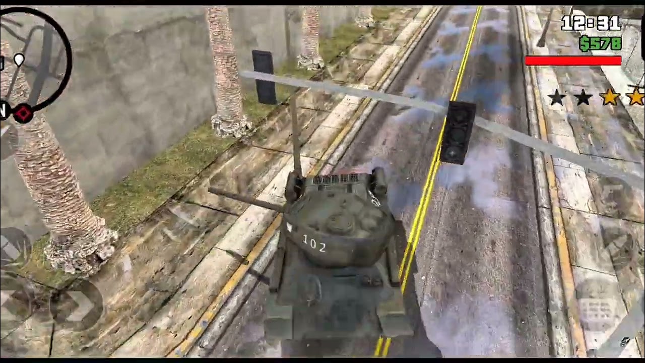 Gta San Andreas Rhino Tank #gta #gtasanandreas #shorts #viral #viralvideo 