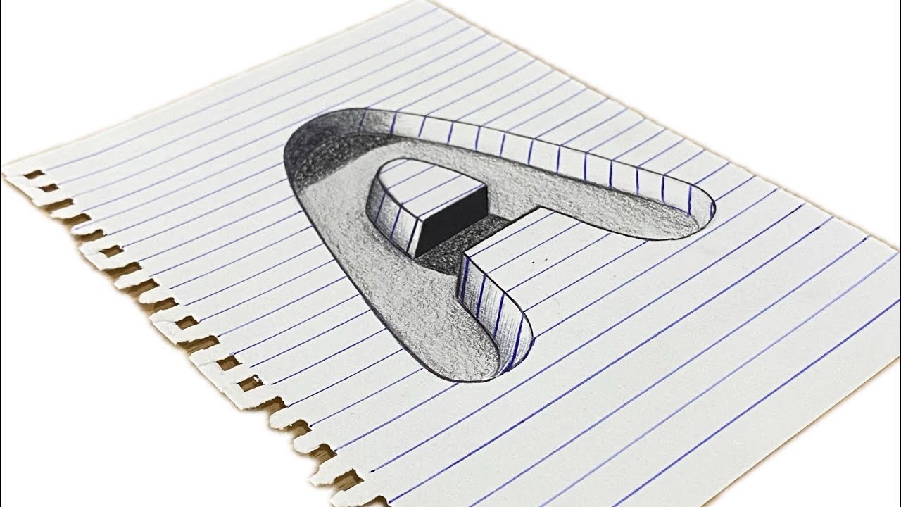 I Tried Creating the 3D Floating Letter 