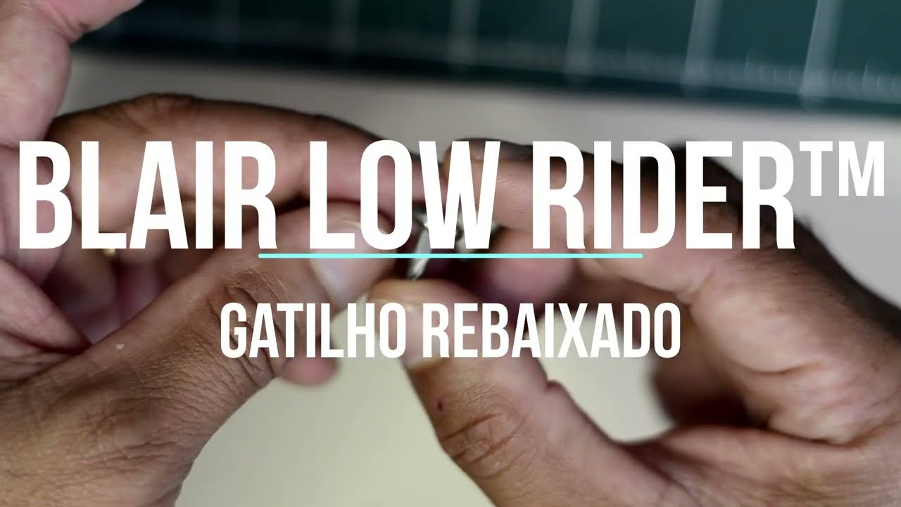 Blair Low Rider™ Airbrush Short Trigger Unboxing teste André Grafia