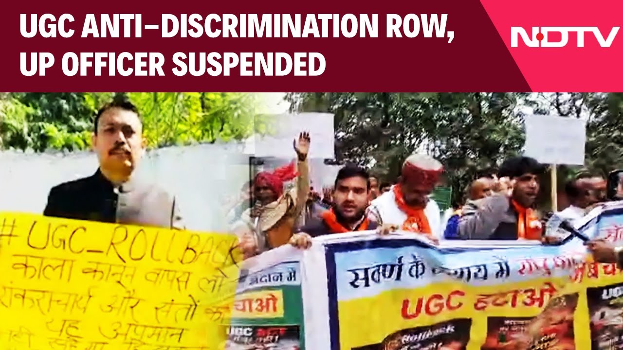 UGC Anti-Discrimination Rules Trigger Political Storm, UP Officer Suspended