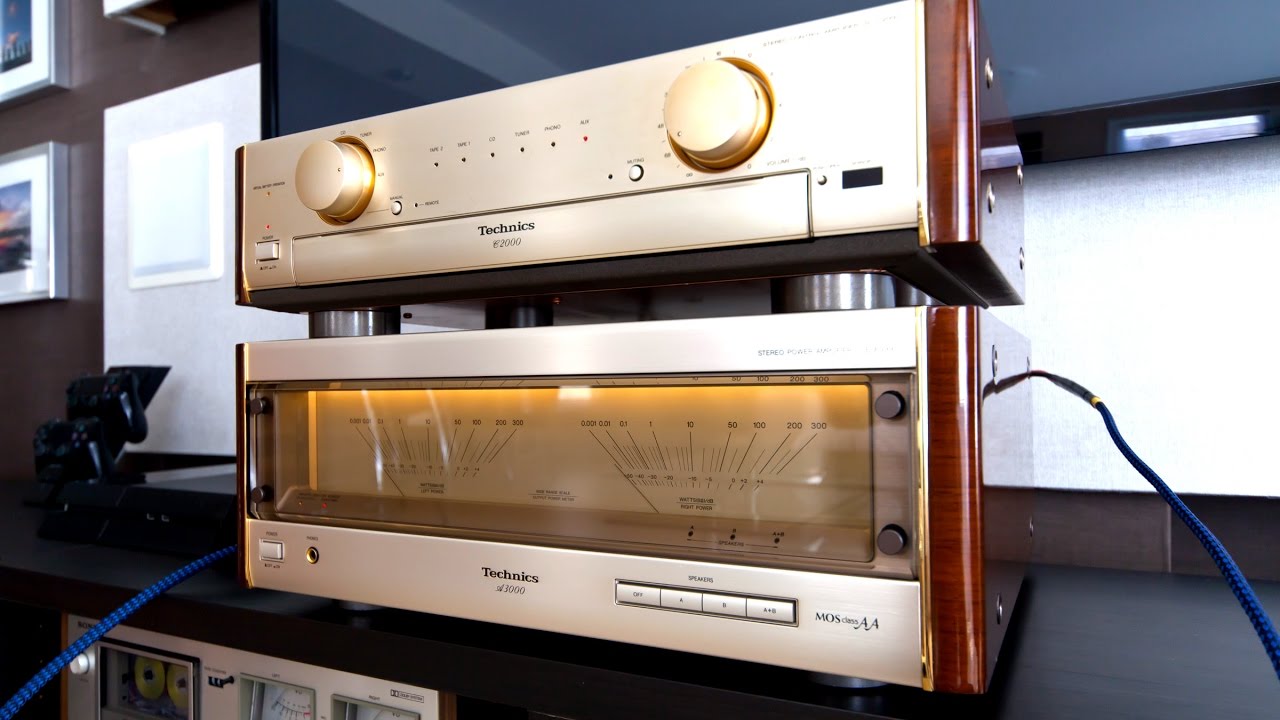Technics Amps Demo