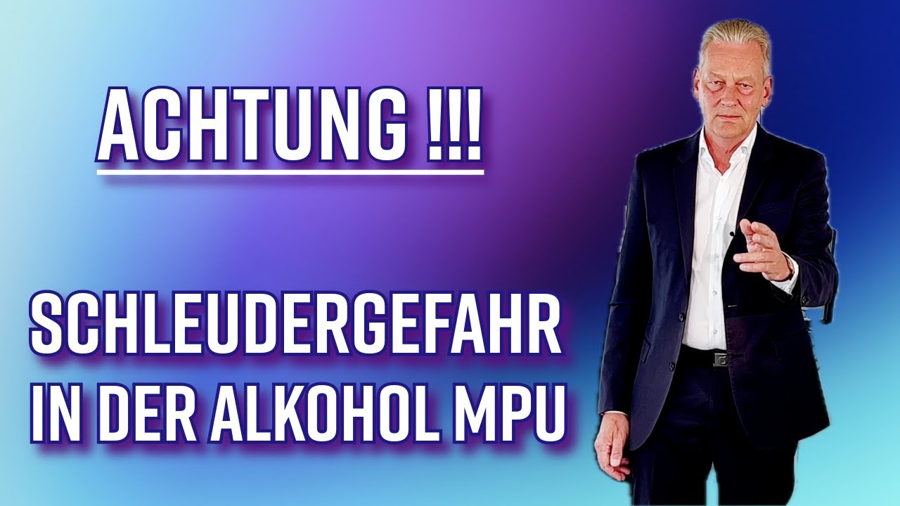 Du willst deine MPU bestehen ! So vermeidest du, dass du beim MPU Gutachter ins Schleudern kommst